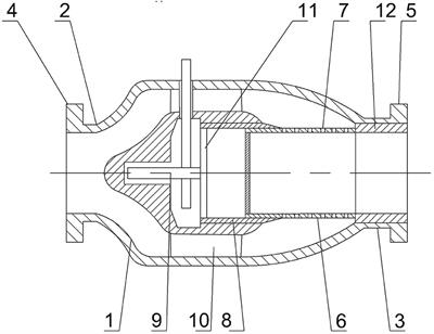 Engineering Method for Calculating of an Axial Valve Separator With an External Location of the Locking Part